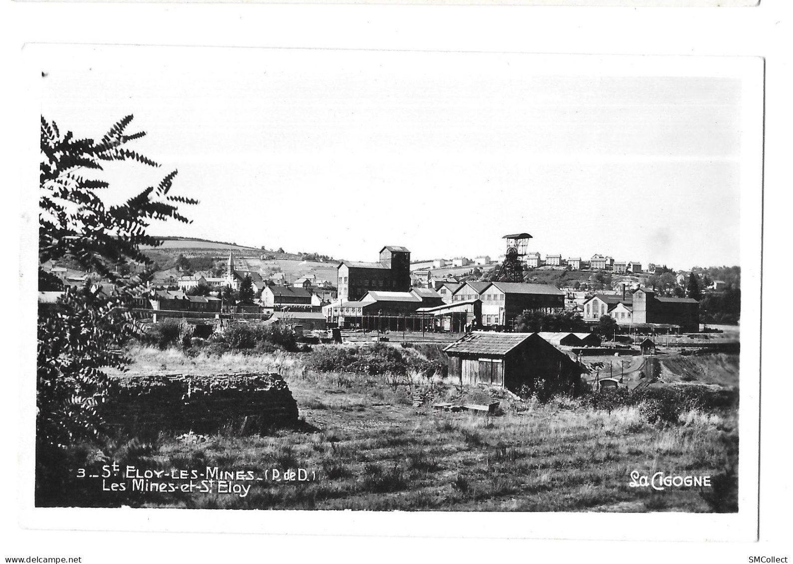 Saint Eloy les Mines. Les mines et Saint Eloy (A24p49)
