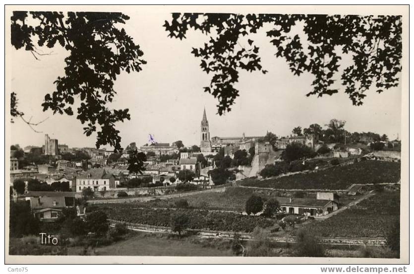 SAINT EMILION 33 - Photographie Vue générale