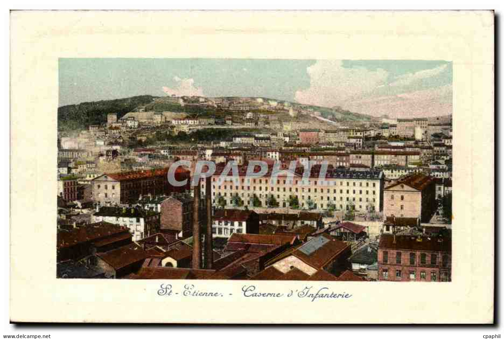 Saint Etienne CPA Caserne d'infanterie