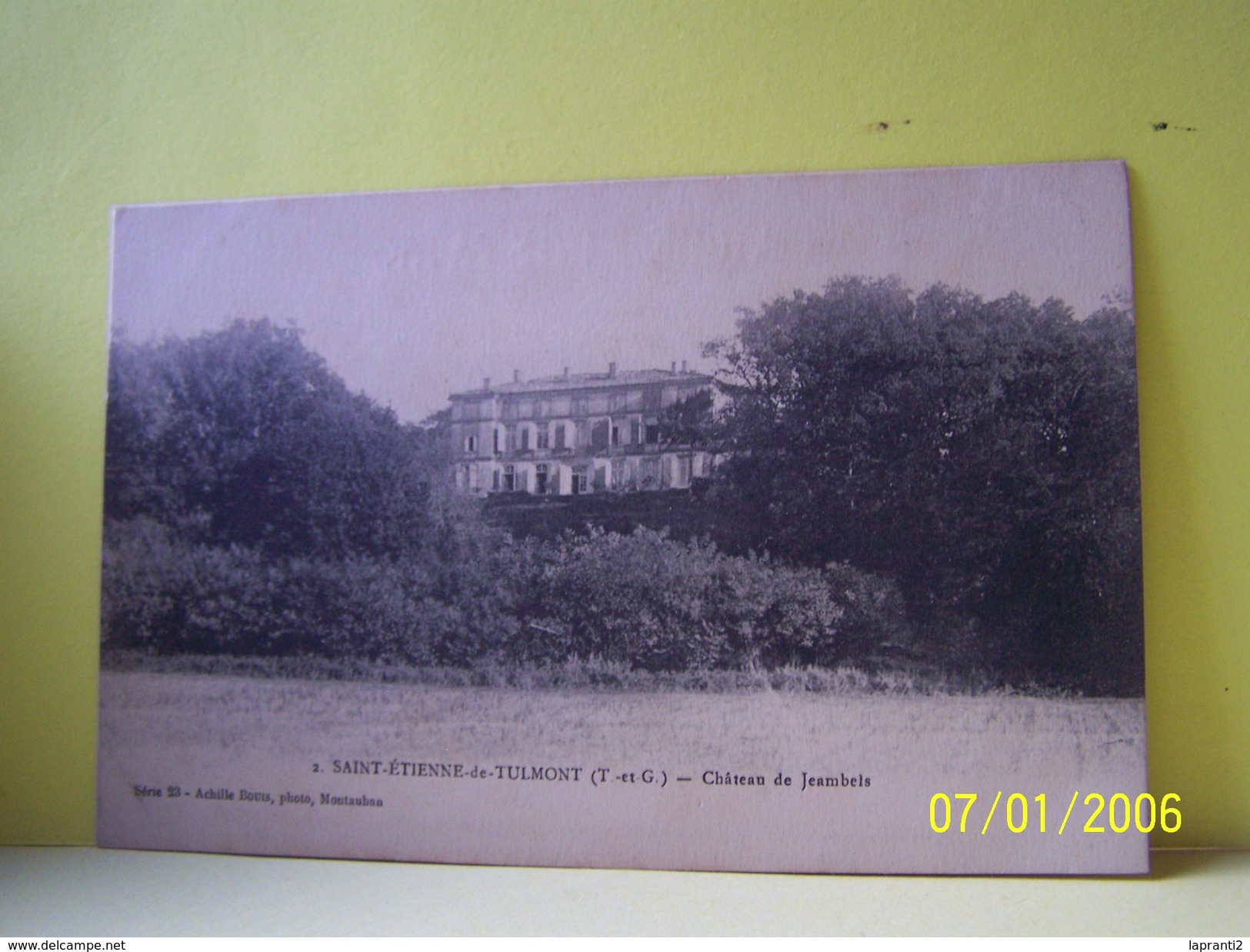 SAINT-ETIENNE-DE-TULMONT (TARN E GARONNE) CHATEAU DE JAMBELS.