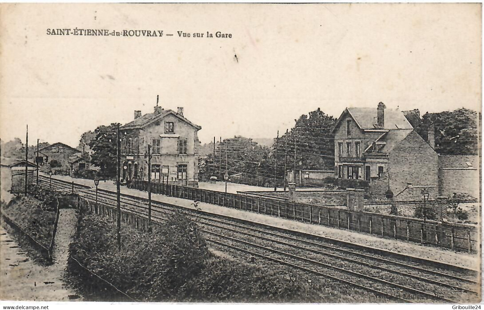 SAINT ETIENNE DU ROUVRAY    LA GARE