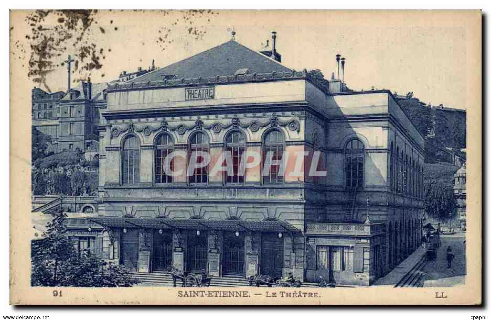 Saint Etienne - Le Theatre - CPA