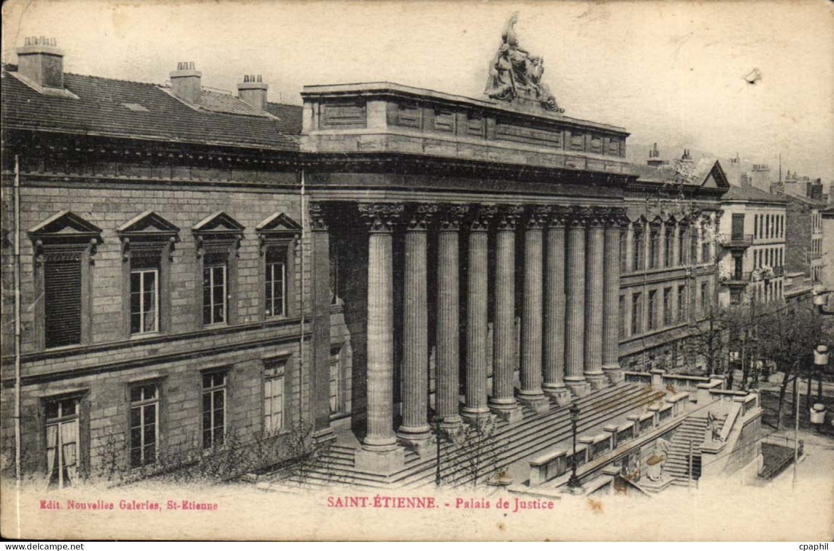Saint Etienne - Palais de Justice - CPA