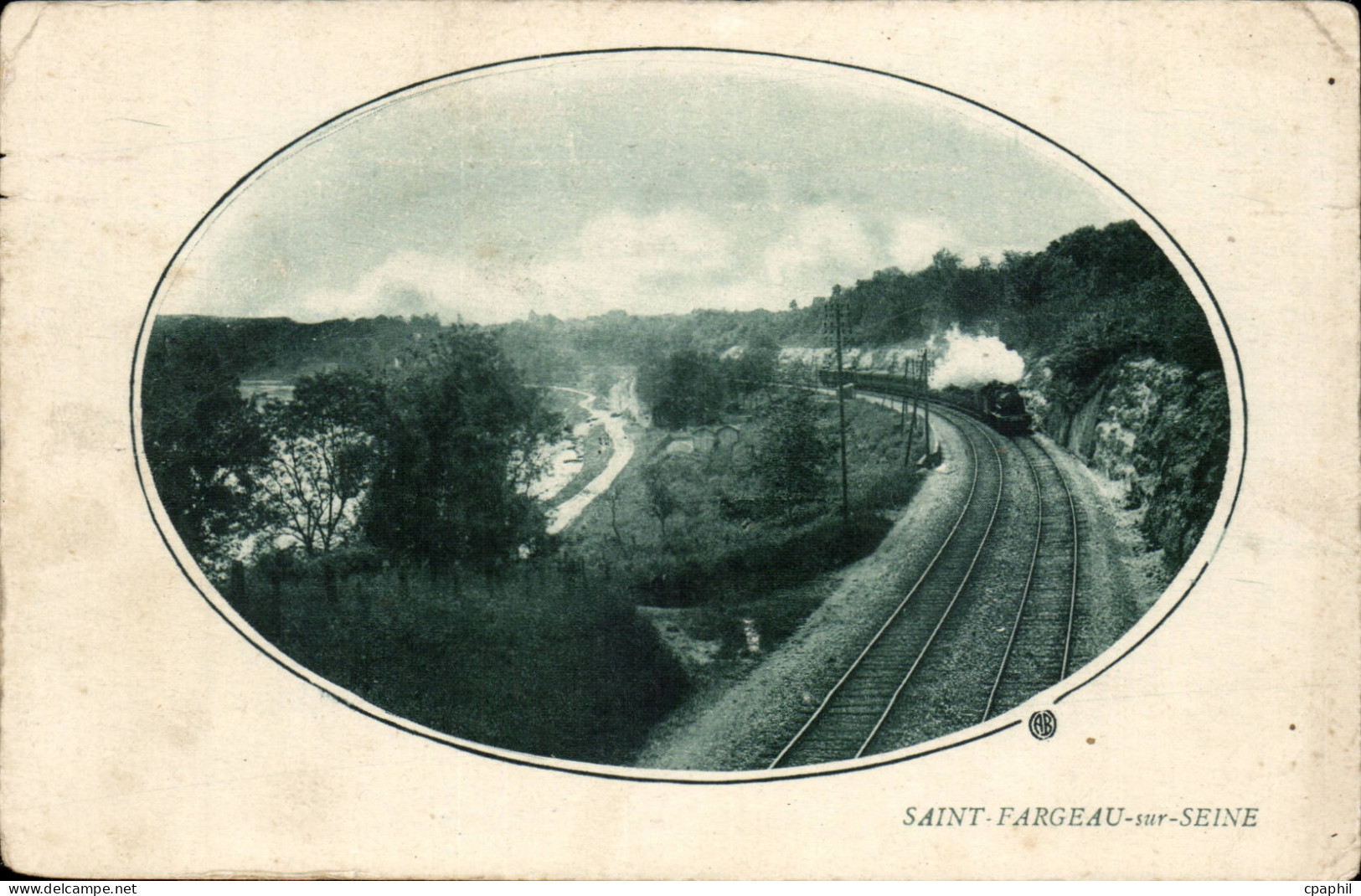 Saint Fargeau CPA (train)