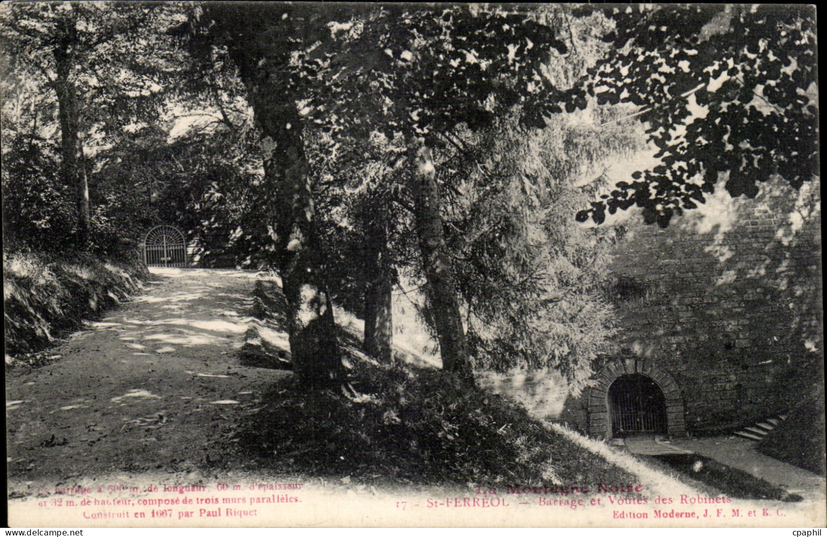 Saint Ferreol - Barrage et Voutes - CPA