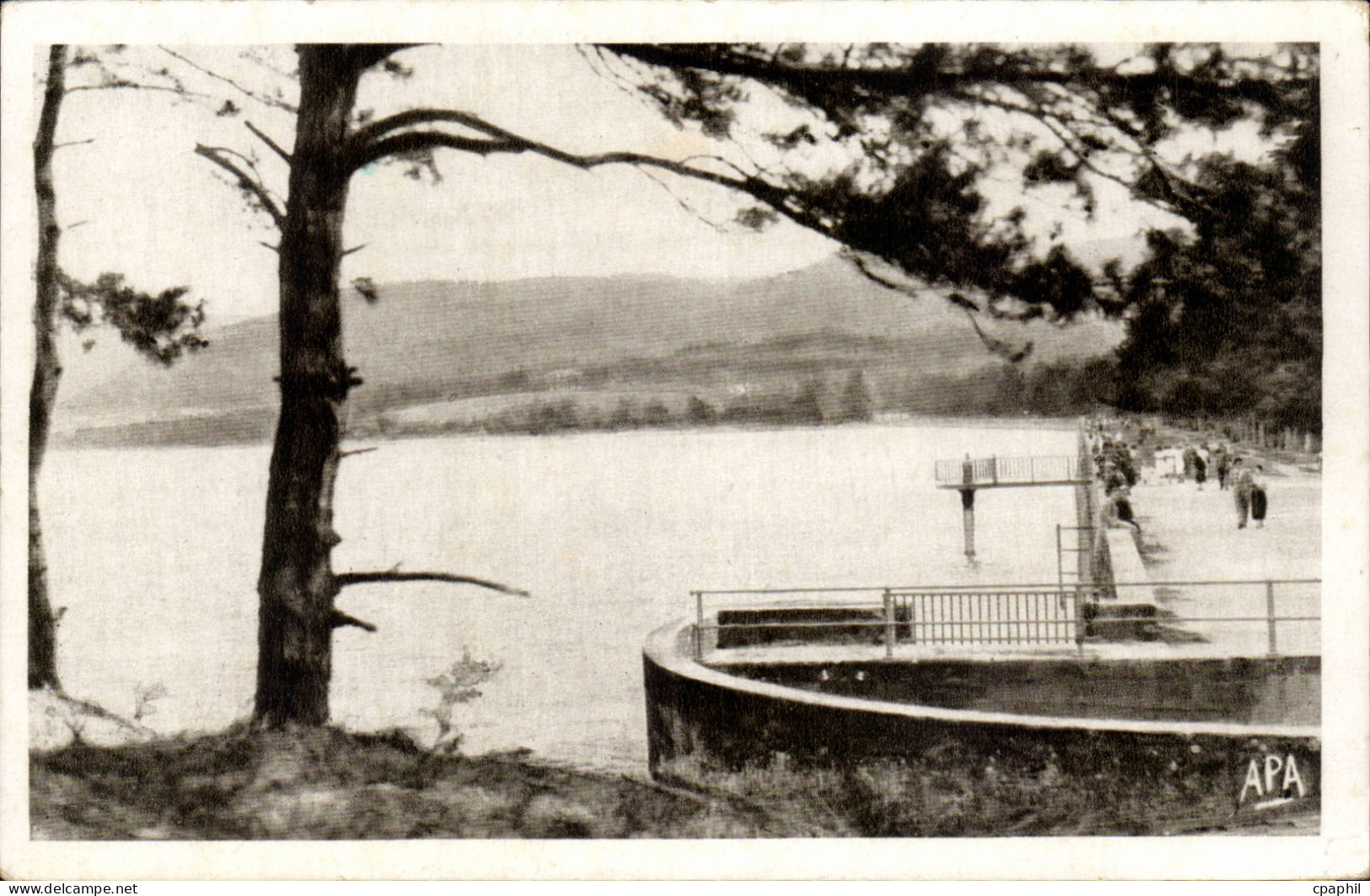 Saint Ferreol - La Digue - CPA