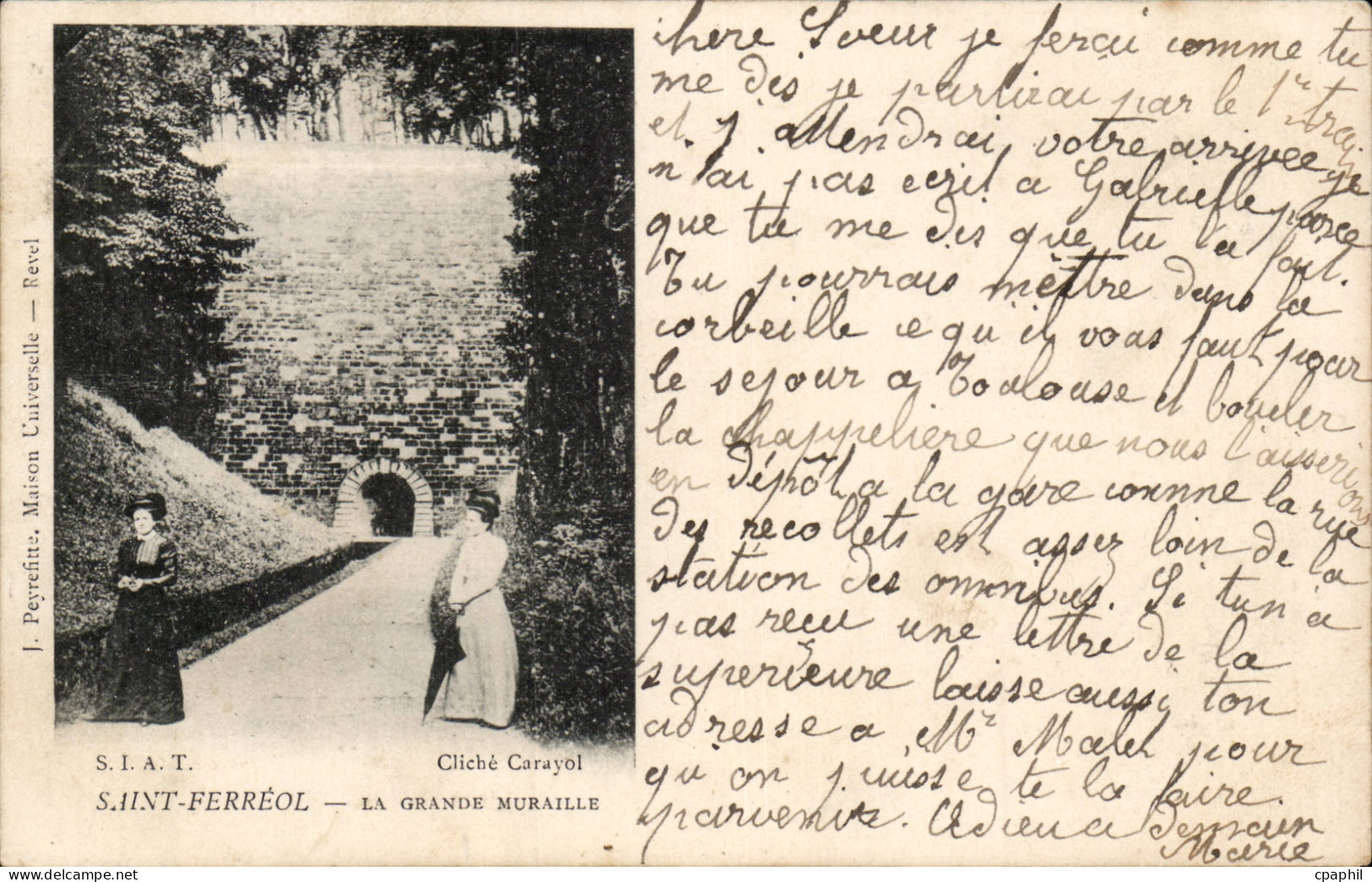 Saint Ferreol - La Grande Muraille - CPA