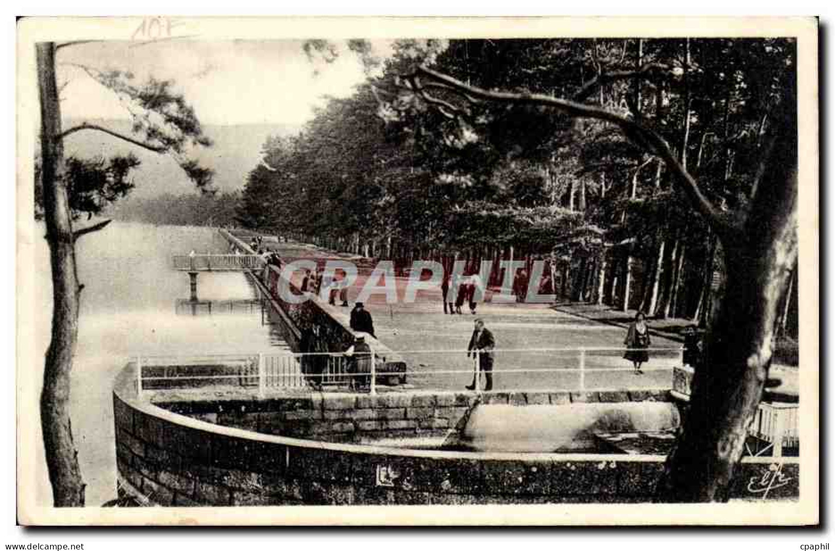Saint Ferreol - Le Lac - La Digue - CPA