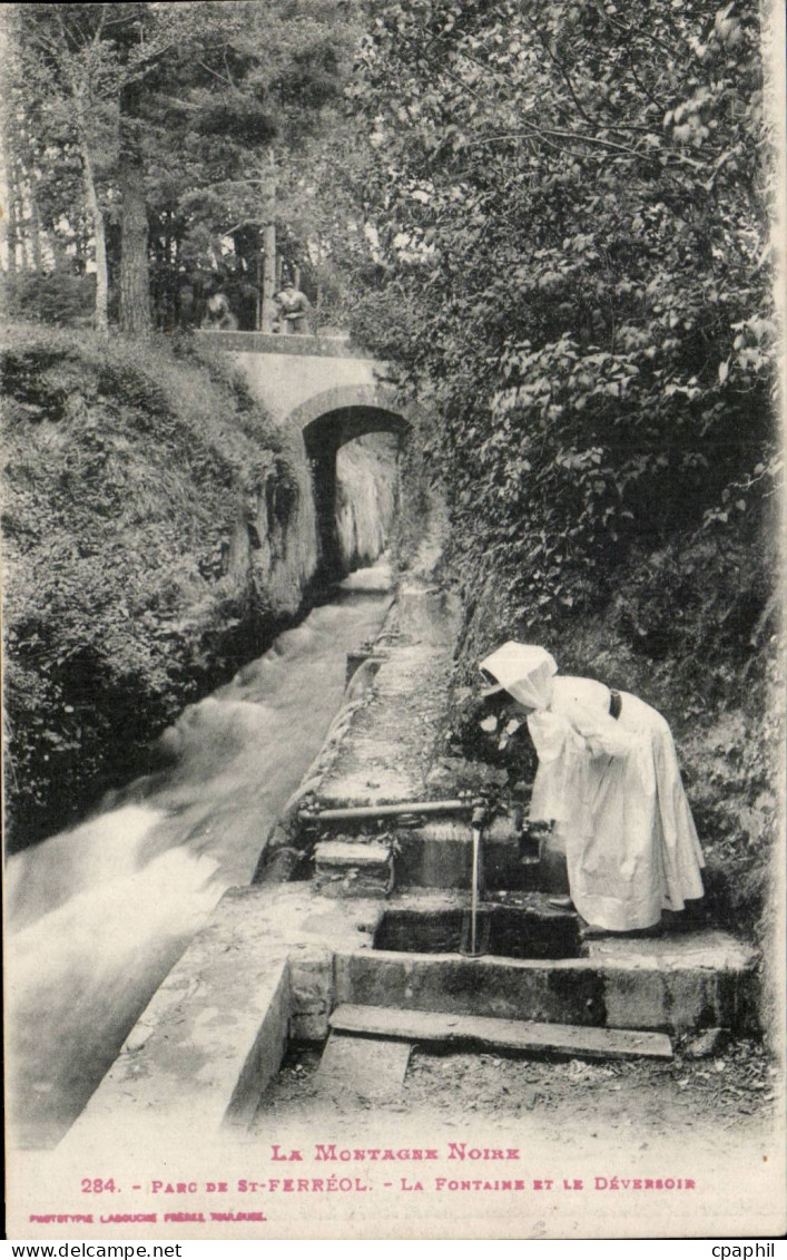 Saint Ferreol - Parc - La Fontaine - CPA