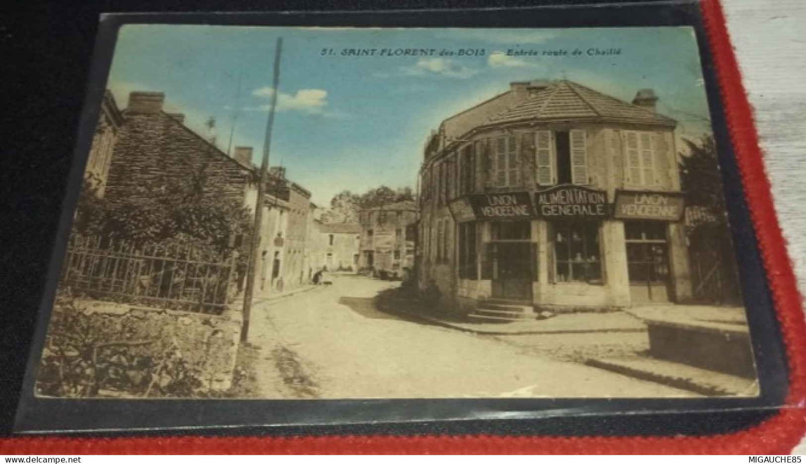 SAINT -FLORENT DES BOIS *-N°51*-  entrée route de Chaillé