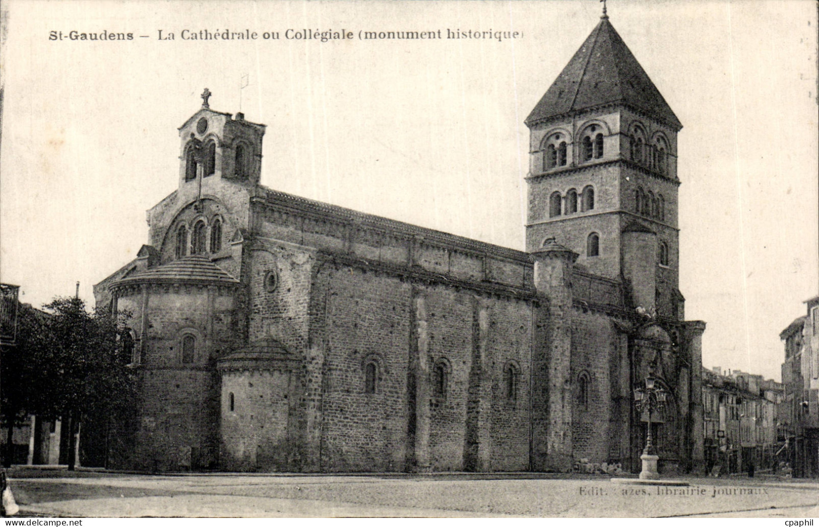 Saint Gaudens - La Cathedrale ou Collegiale - CPA