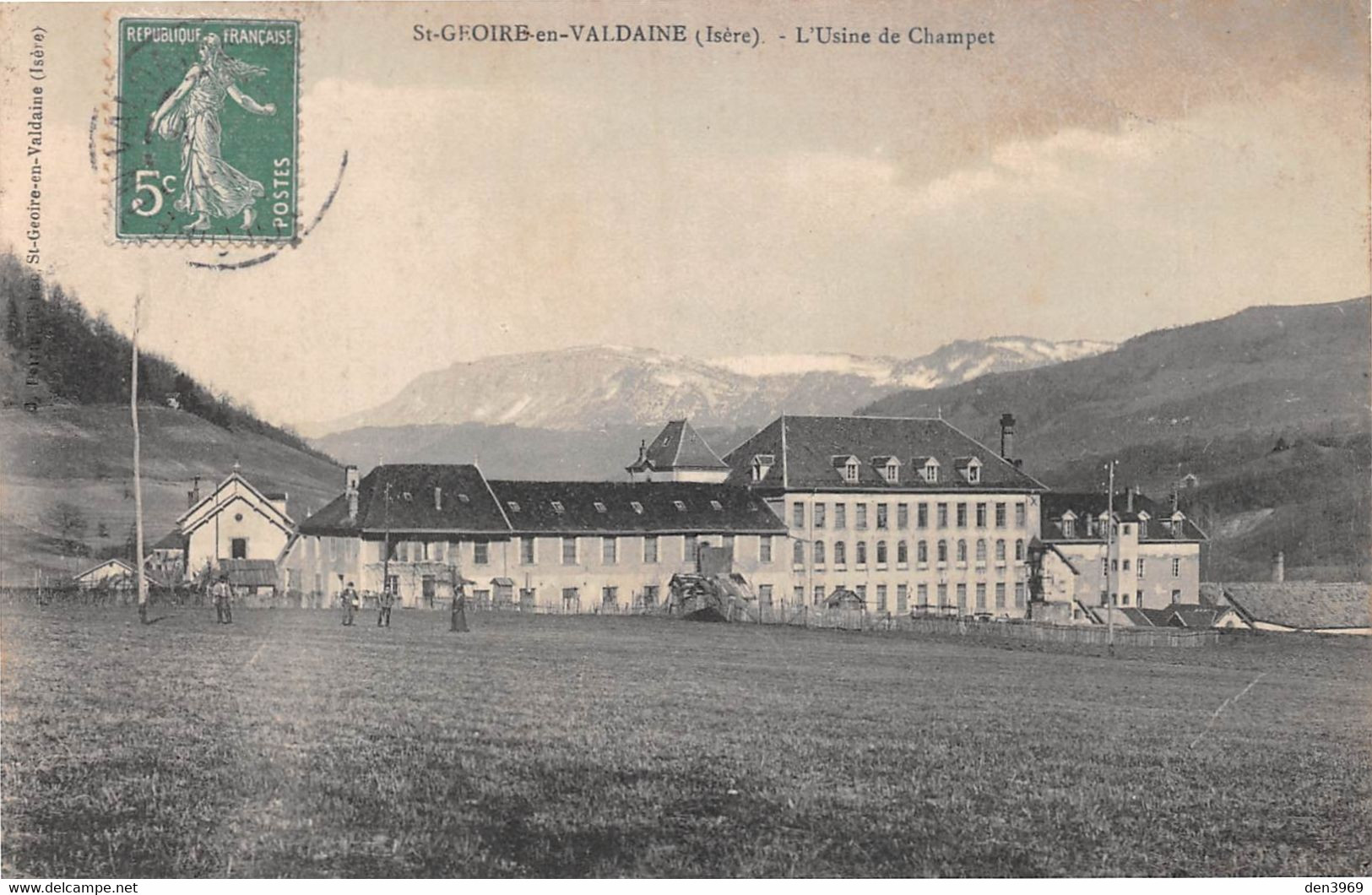 SAINT-GEOIRE-en-VALDAINE (Isère) - L'Usine de Champet