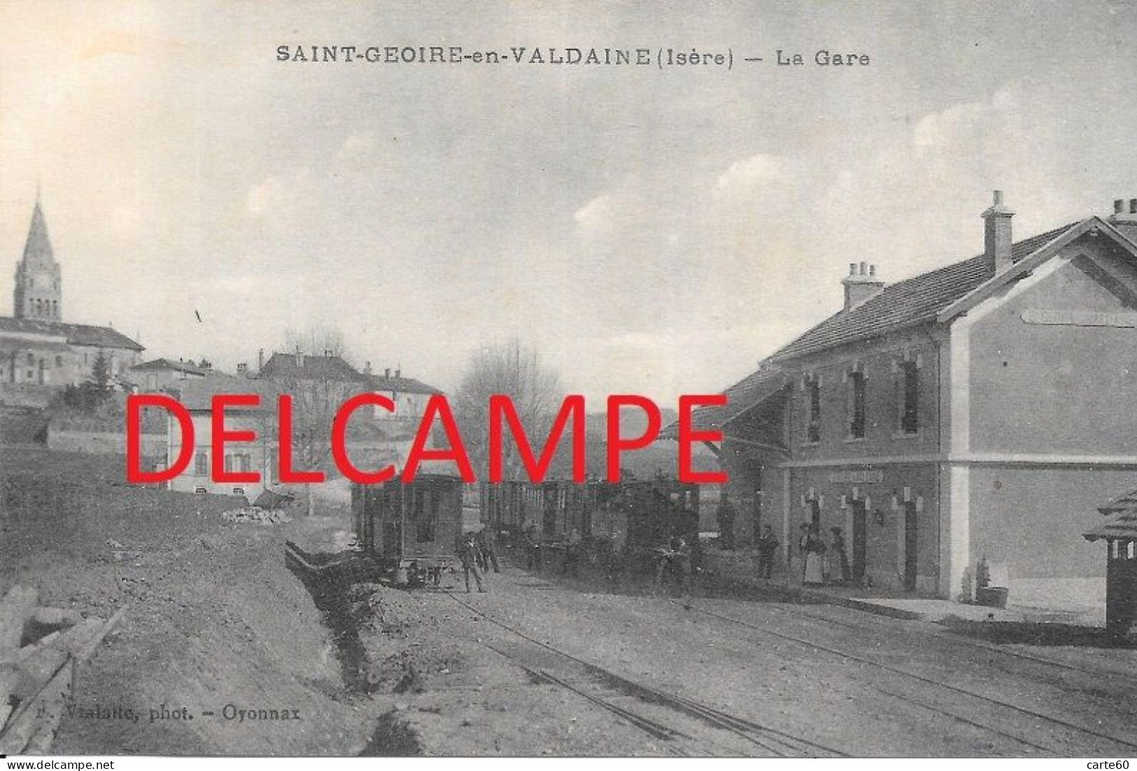 SAINT GEOIRE EN VALDAINE - LA GARE