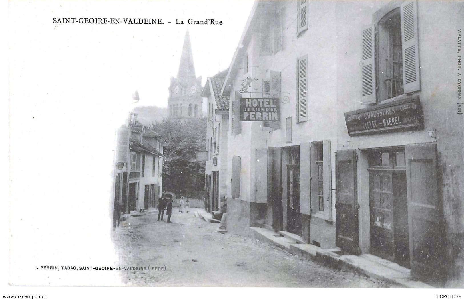 Saint Geoire en Valdaine La Grand'Rue