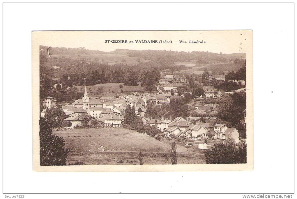SAINT GEOIRE en VALDAINE - vue générale -