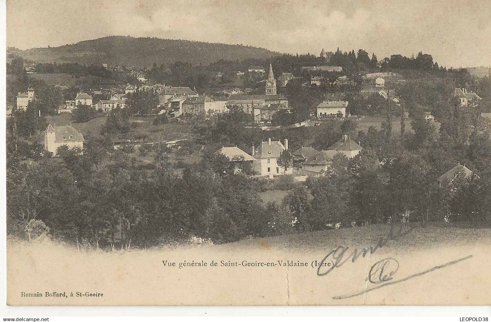 Saint Geoire en Valdaine Vue Générale