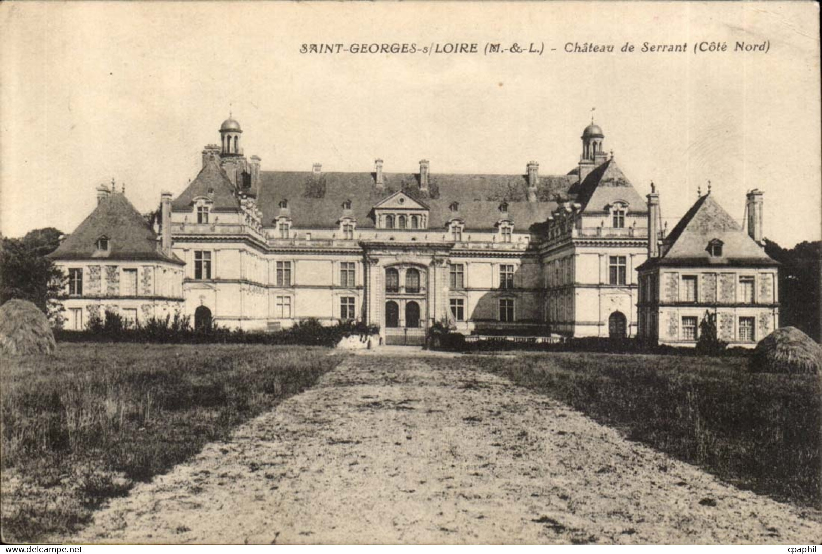 Saint Georges sur Loire CPA Chaetau de Serrant (cote Nord)
