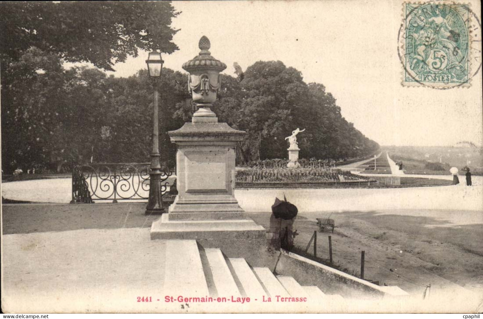 Saint Germain en Laye CPA La terrasse
