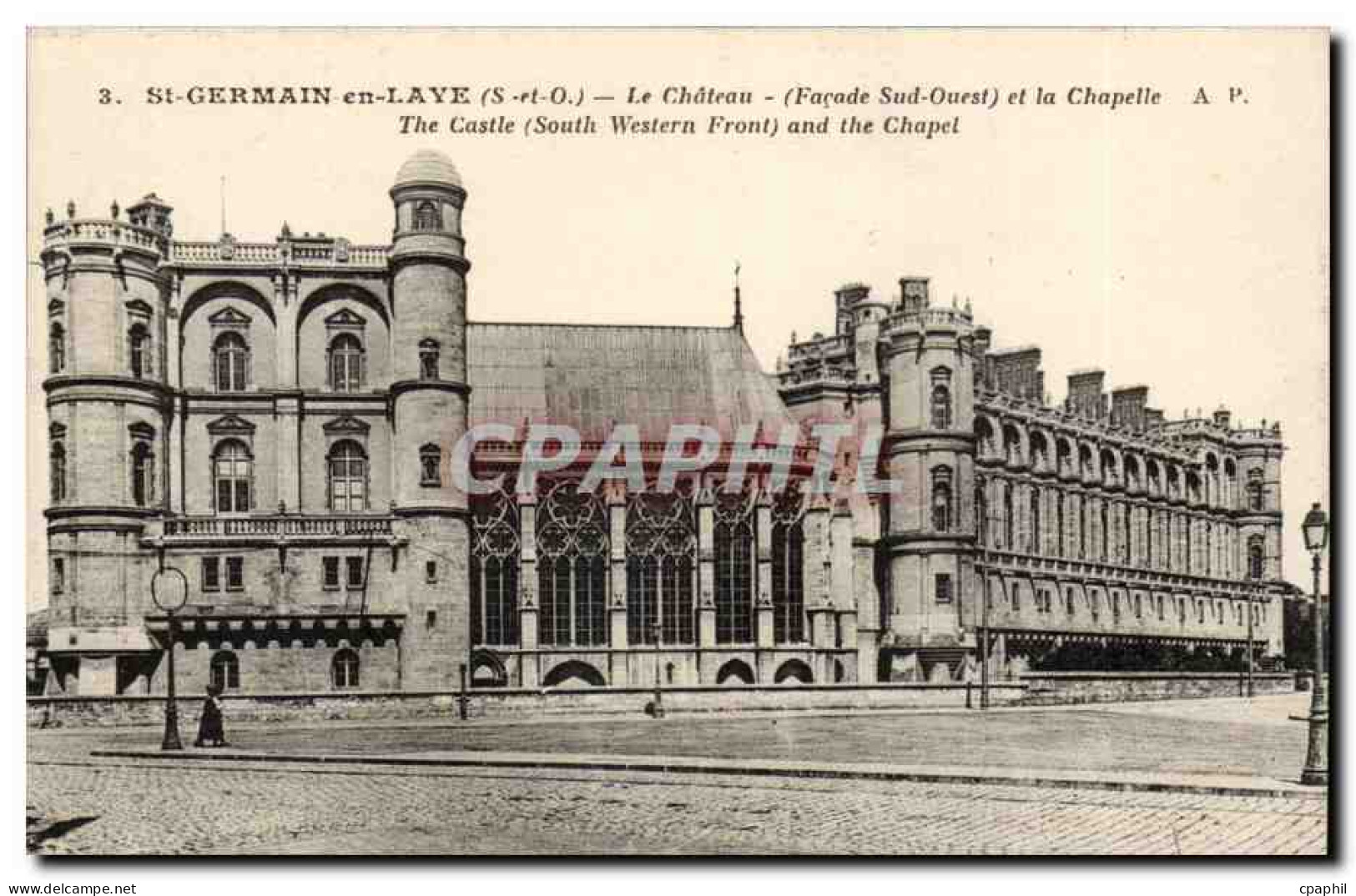 Saint Germain en Laye CPa Le chateau