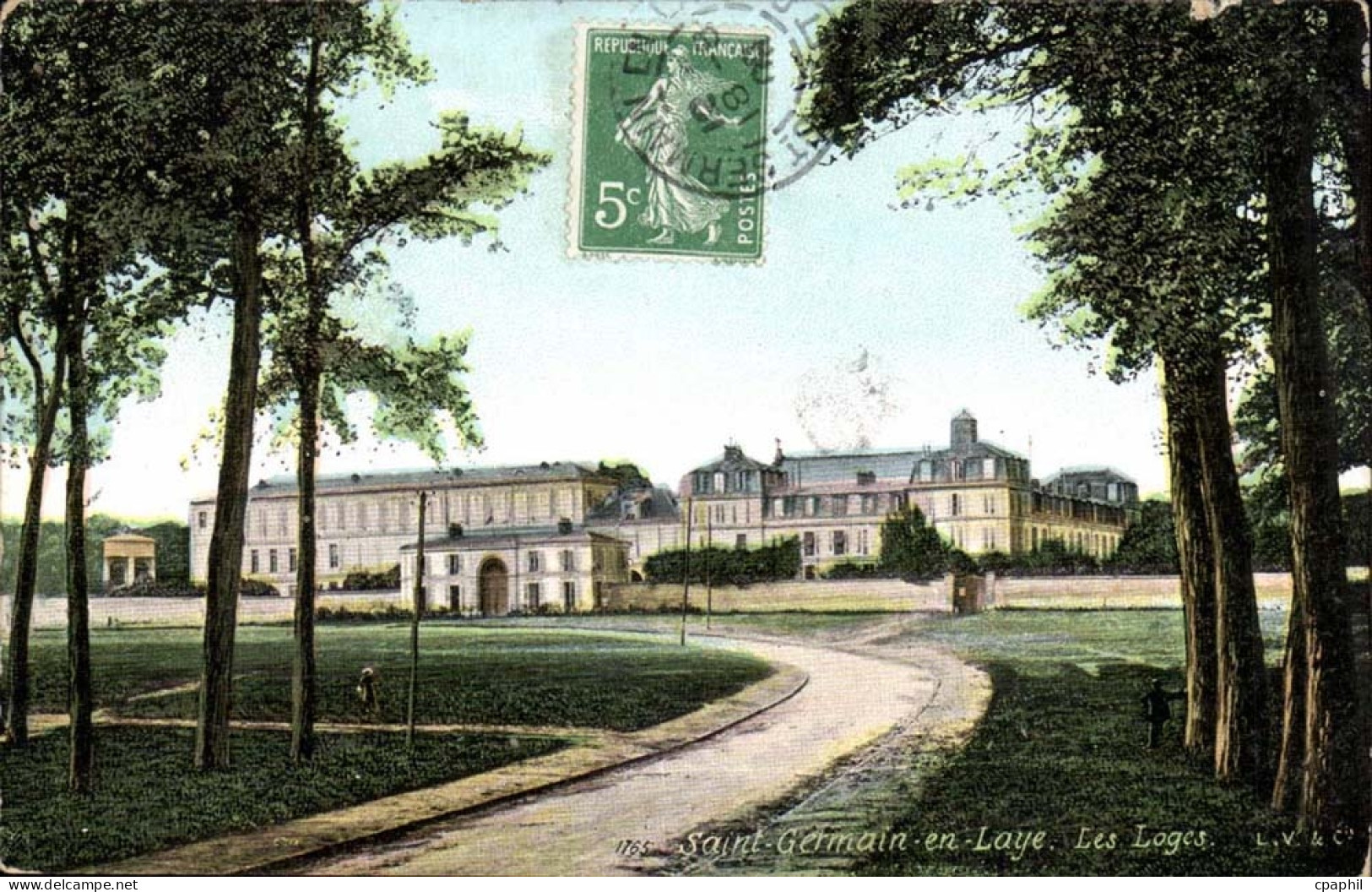 Saint Germain en laye CPA Les loges