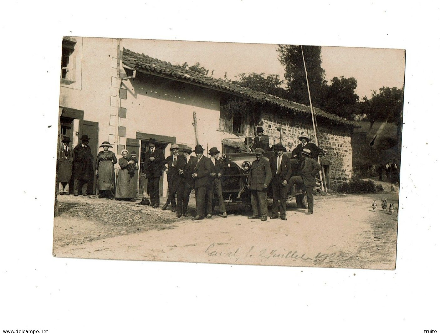 SAINT-GERMAIN-LAVAL LAVAL ( CARTE PHOTO )