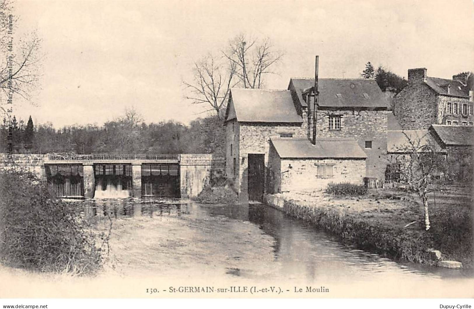 SAINT GERMAIN SUR ILLE - Le Moulin - très bon état