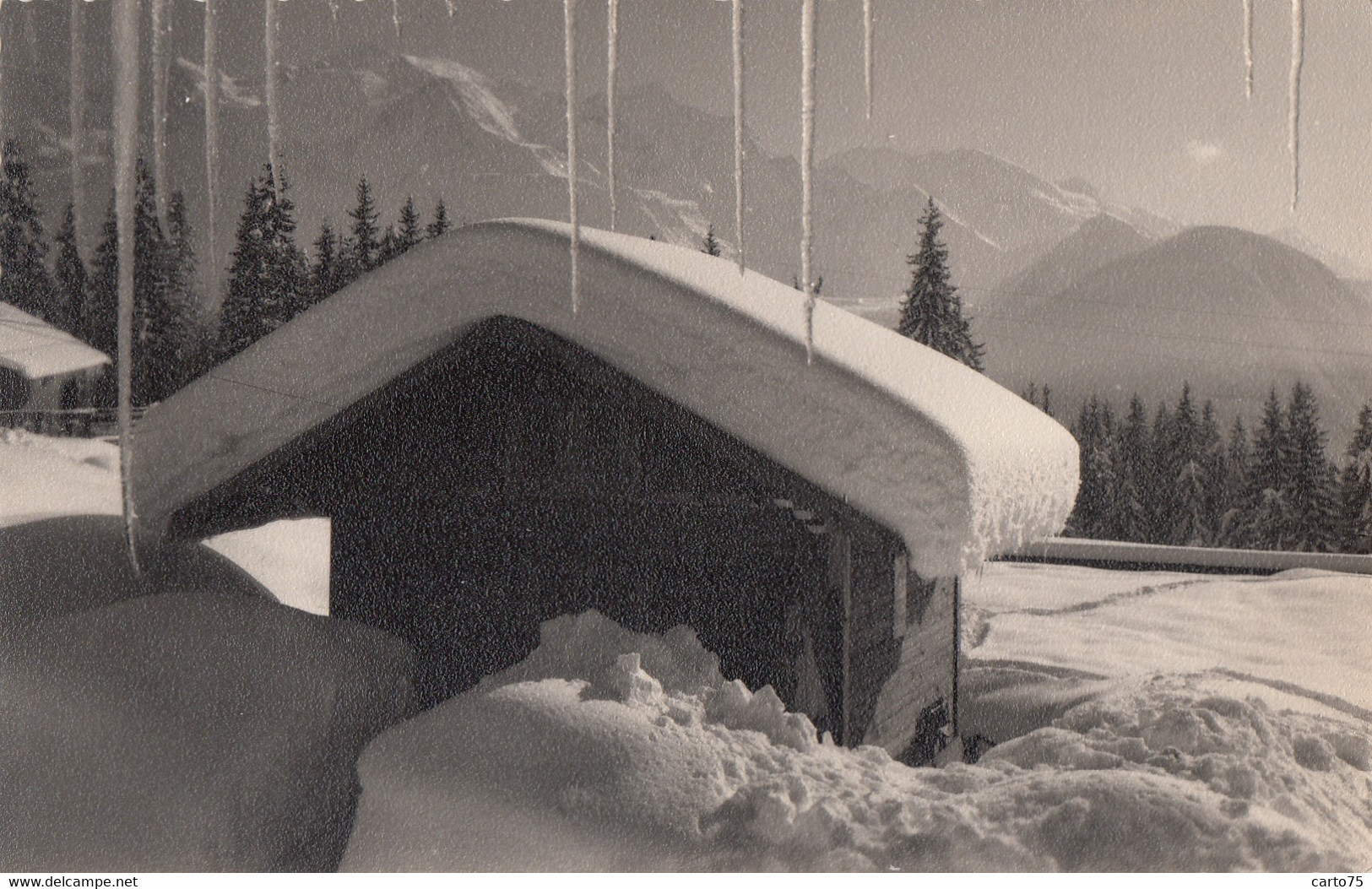 Saint-Gervais-les-Bains 74 - Photographie - Chalets sous la neige - Photographie Fumex