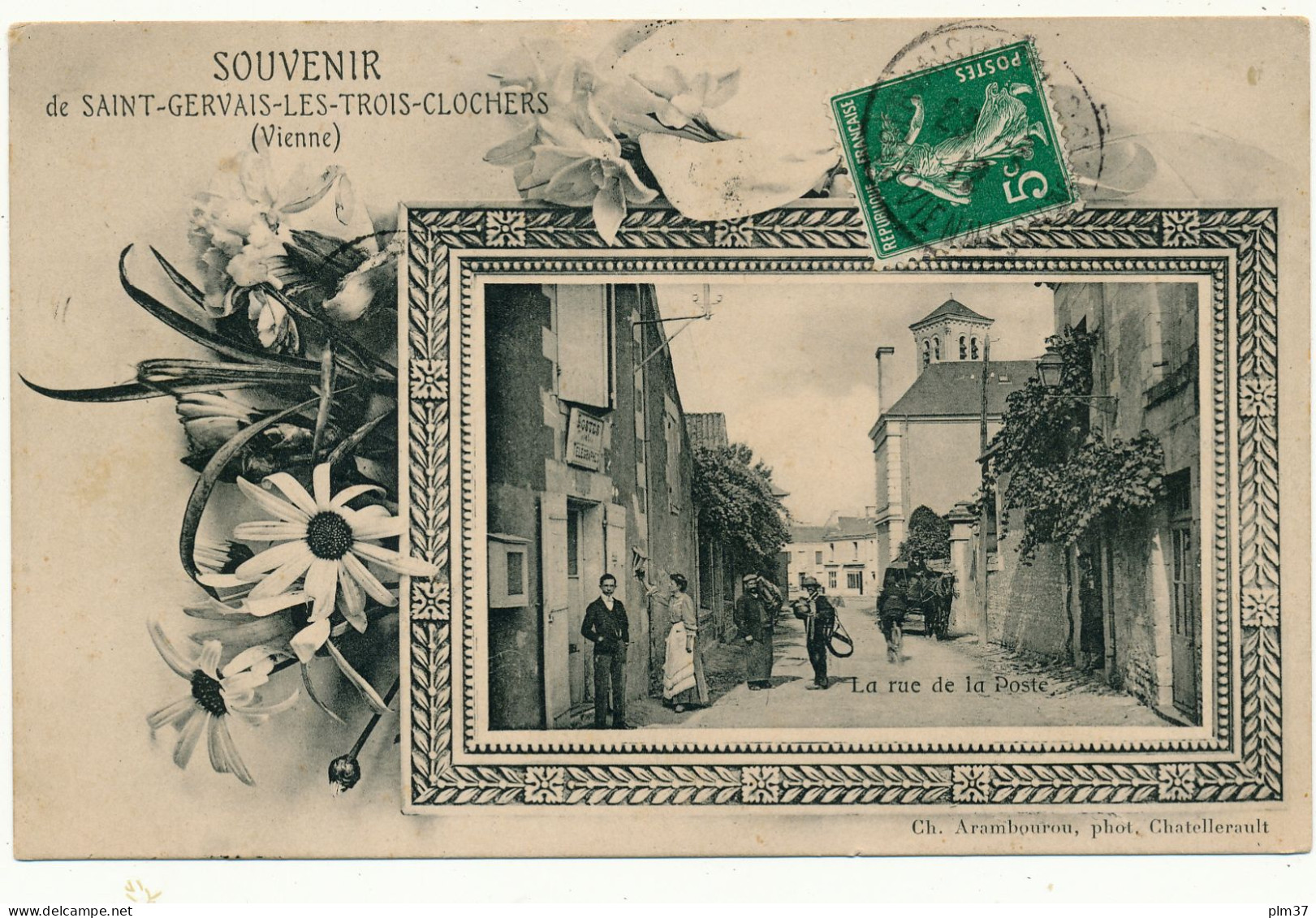 SAINT GERVAIS LES TROIS CLOCHERS - La Rue de la Poste