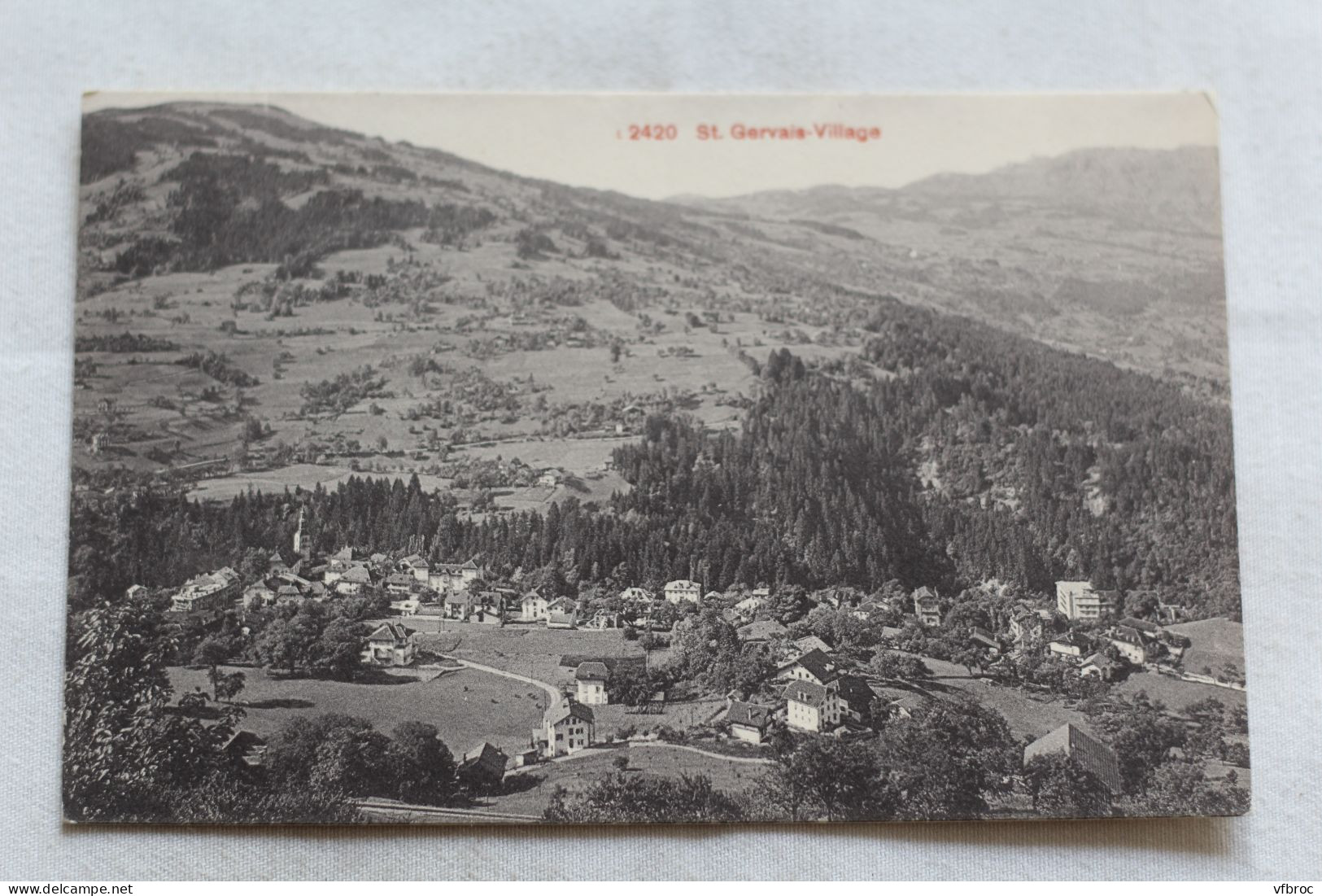 Saint Gervais village, Haute Savoie 74