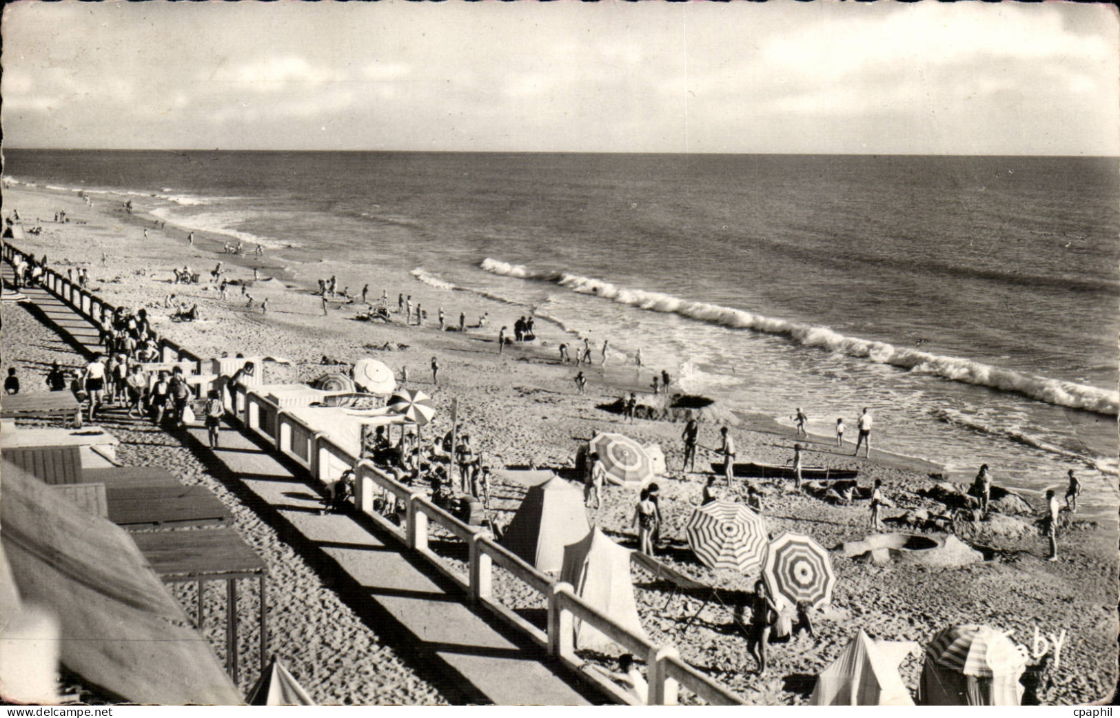 Saint Gilles Croix de Vie CPA La plage