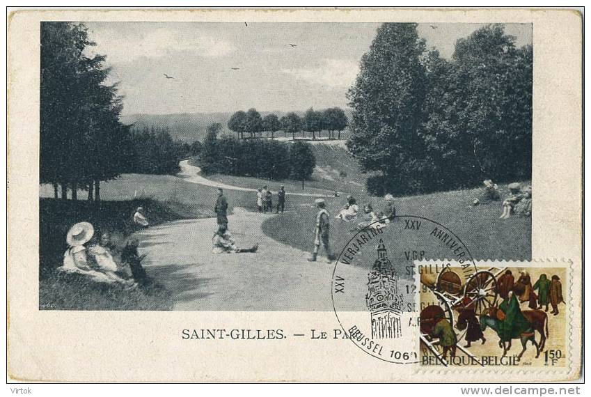 Saint-Gilles :  Le parc