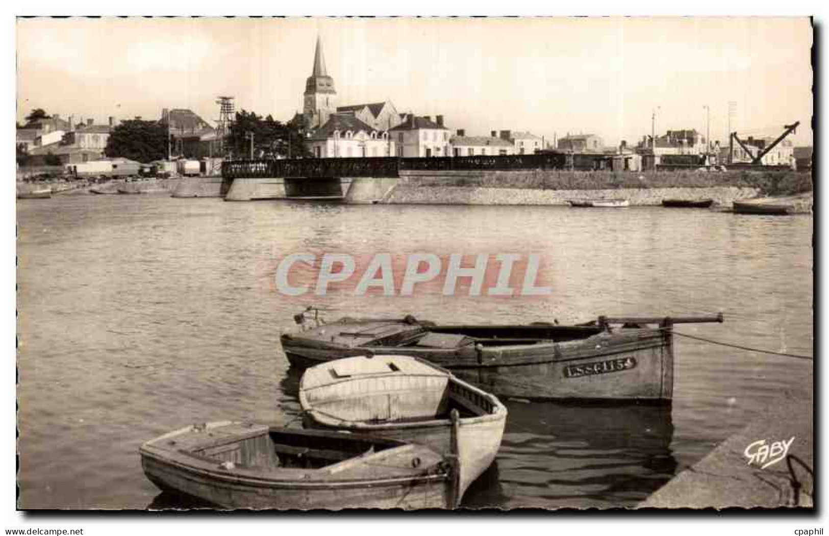 Saint Gilles sur Vie - Vue d Ensemble - CPA