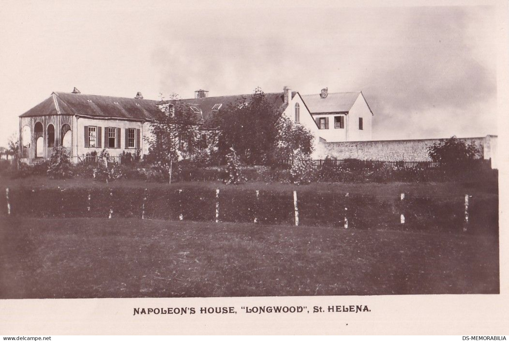 Saint Helena - Napoleon's House Longwood Real Photo Postcard