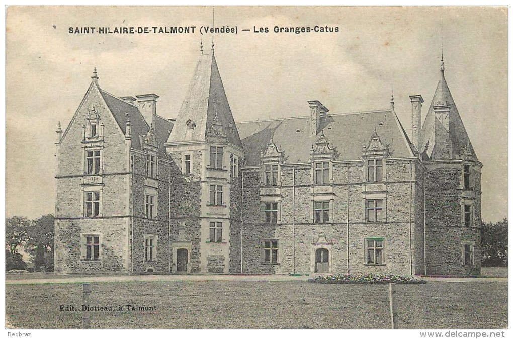 SAINT HILAIRE DE TALMONT       LES GRANGES CATUS  CHATEAU
