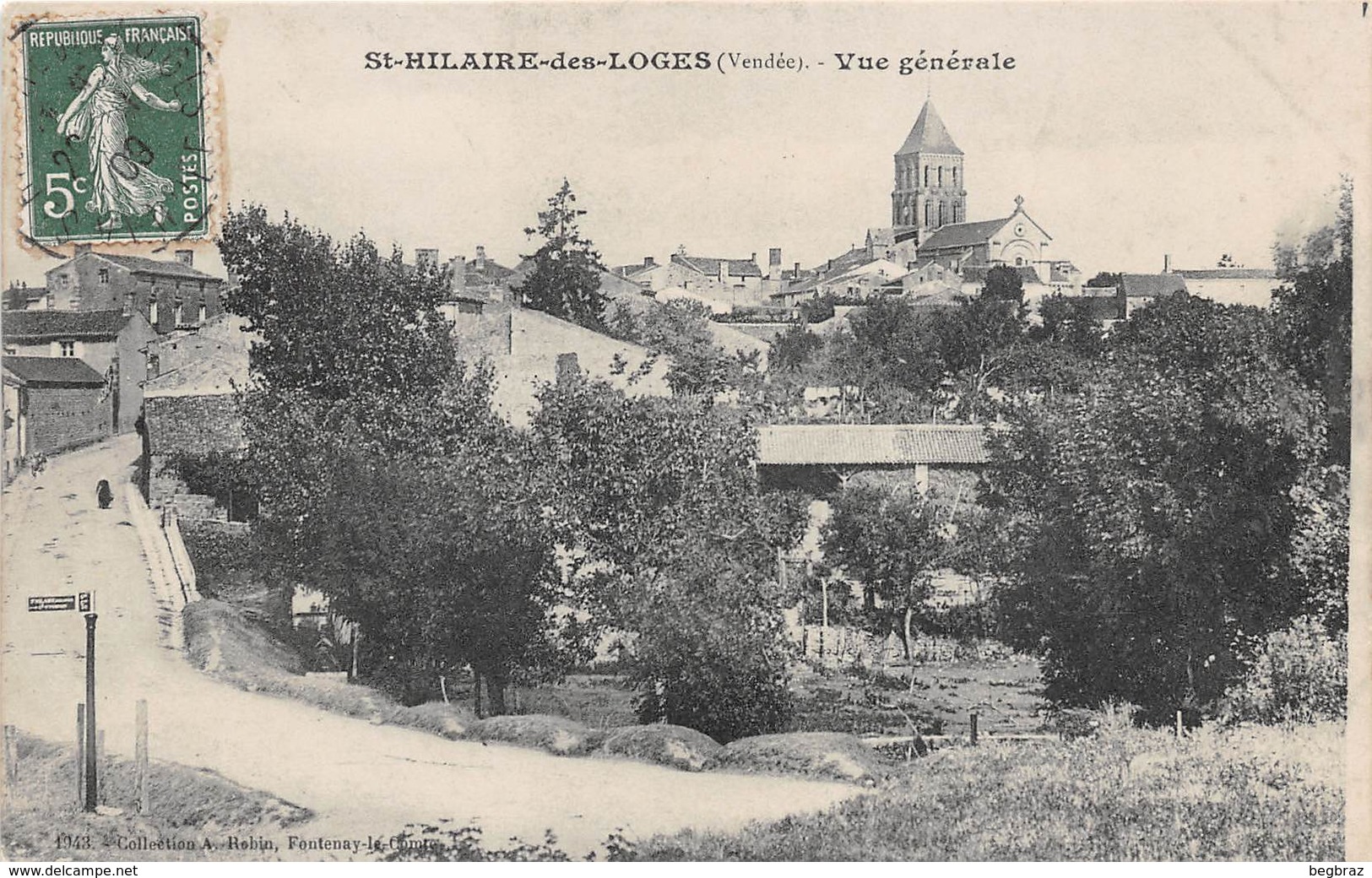 SAINT HILAIRE DES LOGES     VUE GENERALE