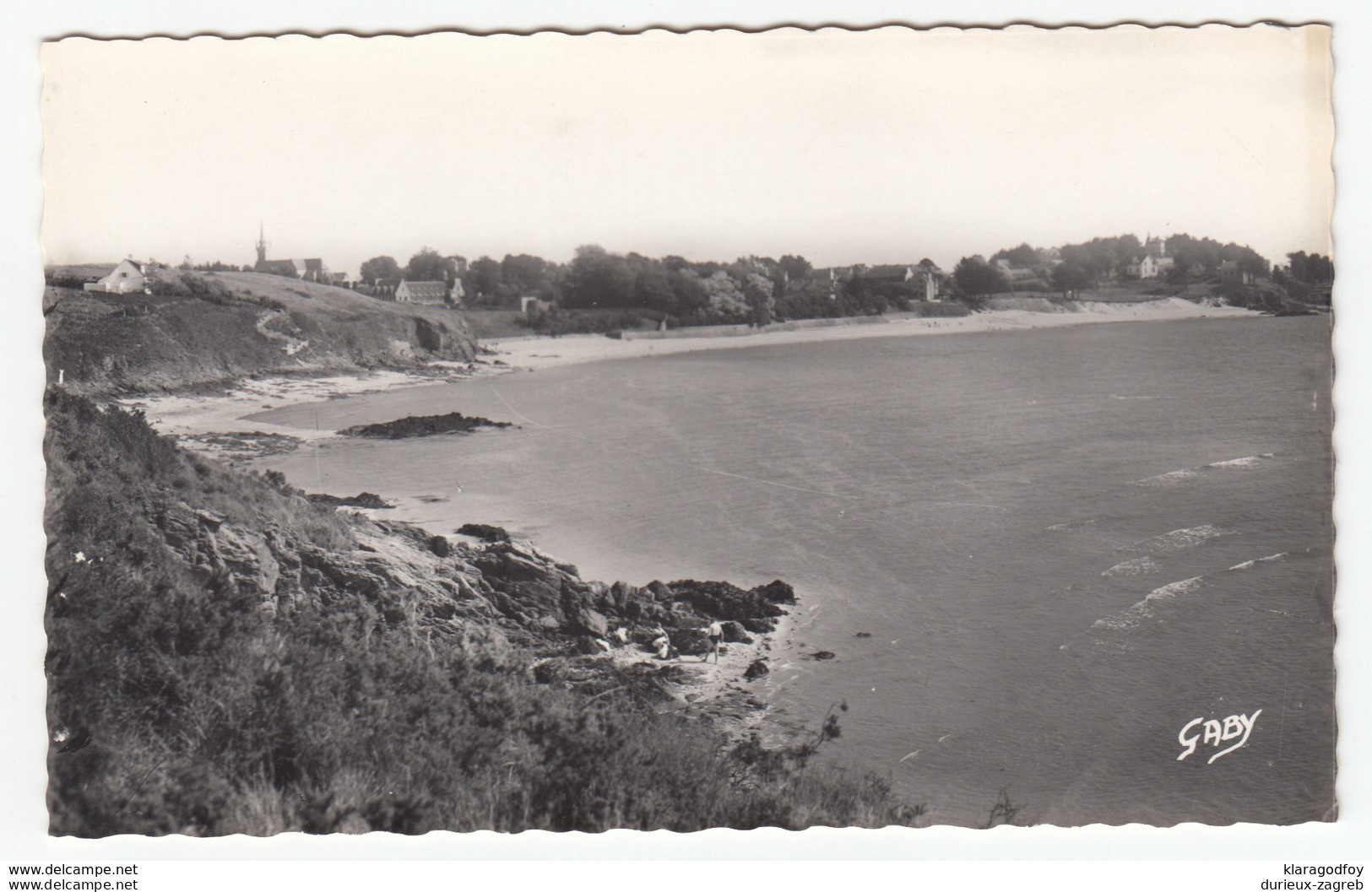 Saint-Jacut-de-la-Mer old postcard unused b170810