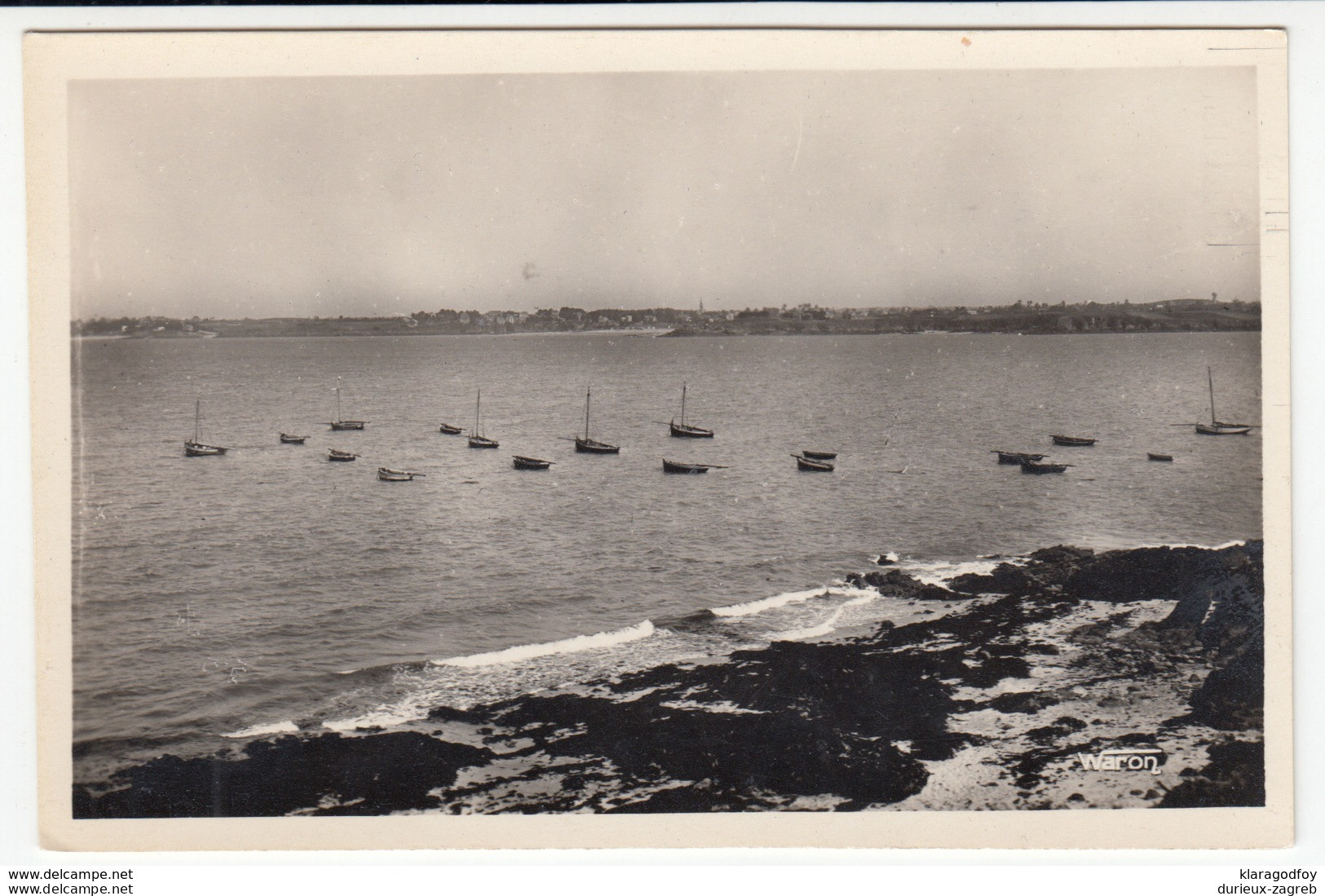 Saint-Jacut-de-la-Mer old postcard unused b170810