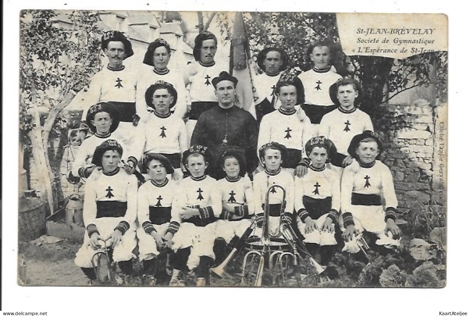 Saint Jean Brevelay - Societé de Gymnastique - L'Esperance de St-Jean.