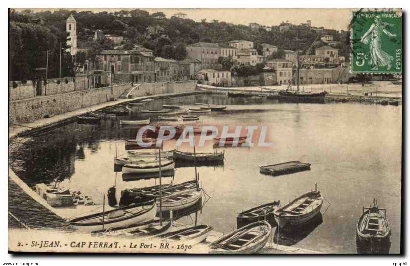 Saint Jean CAp Ferrat CPA Le port