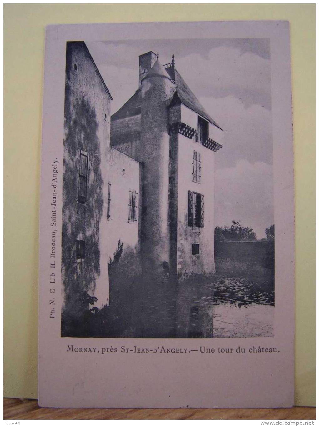 SAINT-JEAN-D´ANGELY (CHARENTE MARITIME) LES CHATEAUX. MORNAY, PRES SAINT-JEAN-D´ANGELY. UNE TOUR DU CHATEAU