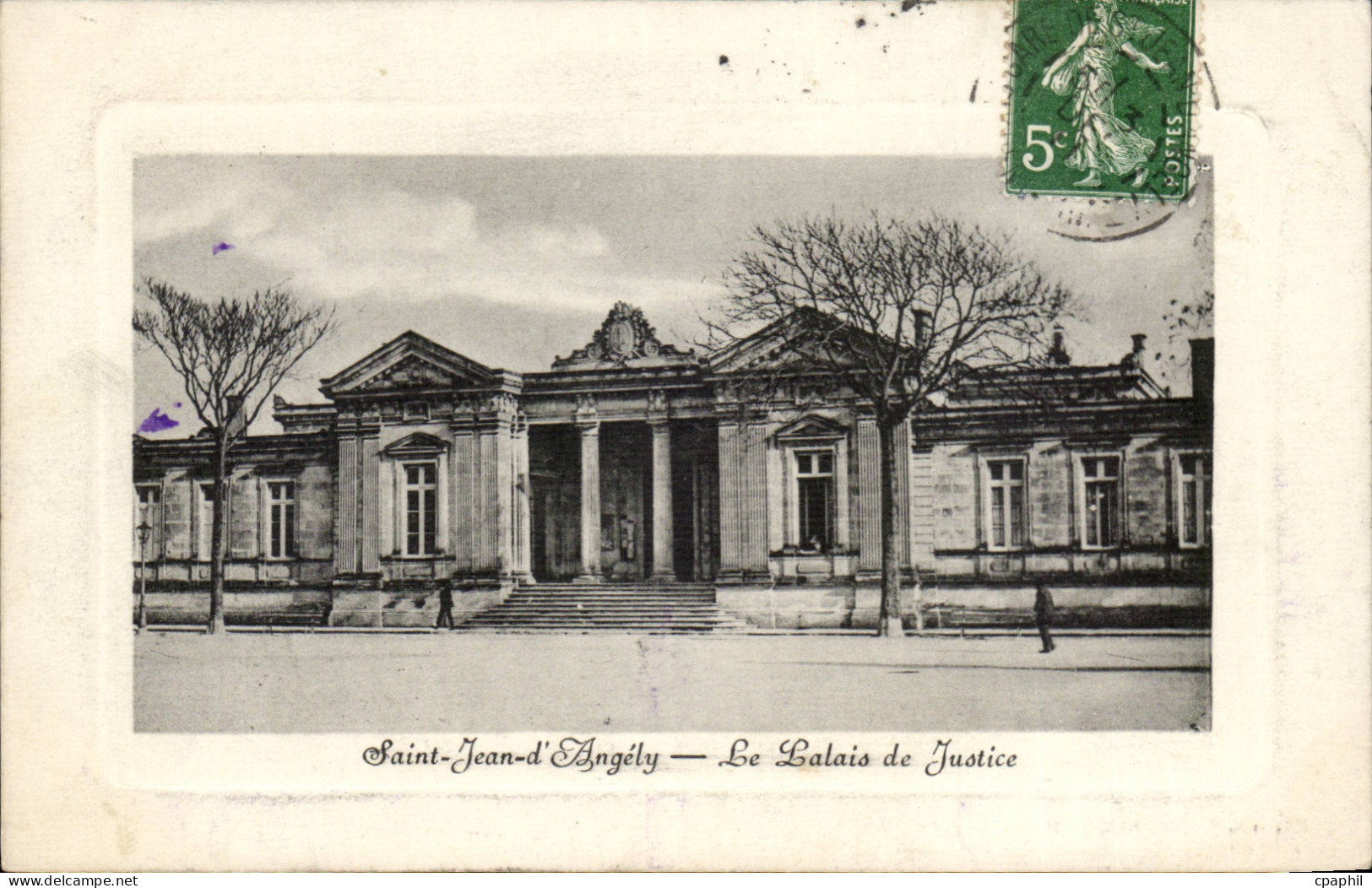Saint Jean d'angely cPA Le palais de justice