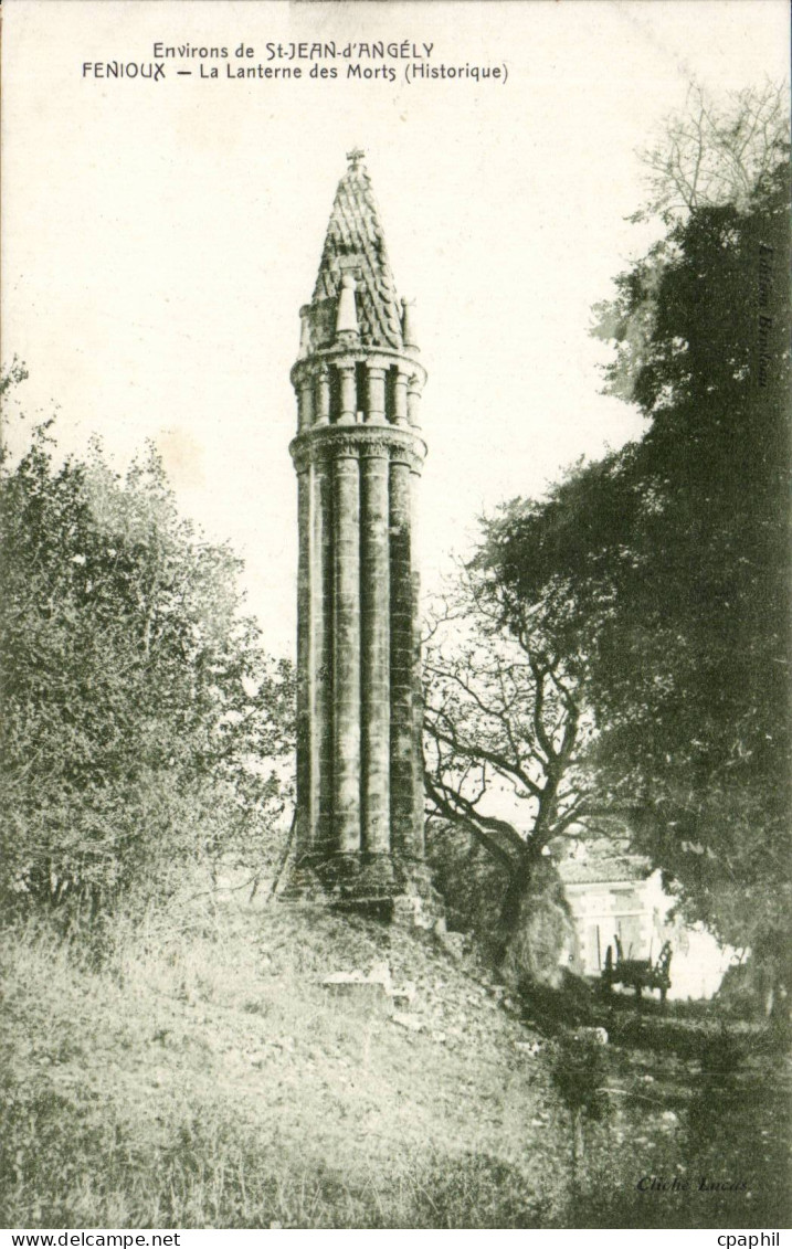 Saint Jean d'Angely - Fenioux - La Laterne des Morts - historique - CPA