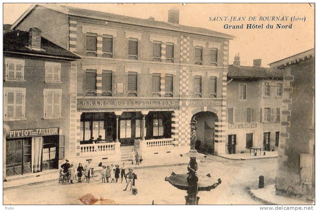 SAINT-JEAN-DE-BOURNAY GRAND HOTEL DU NORD ANIMEE