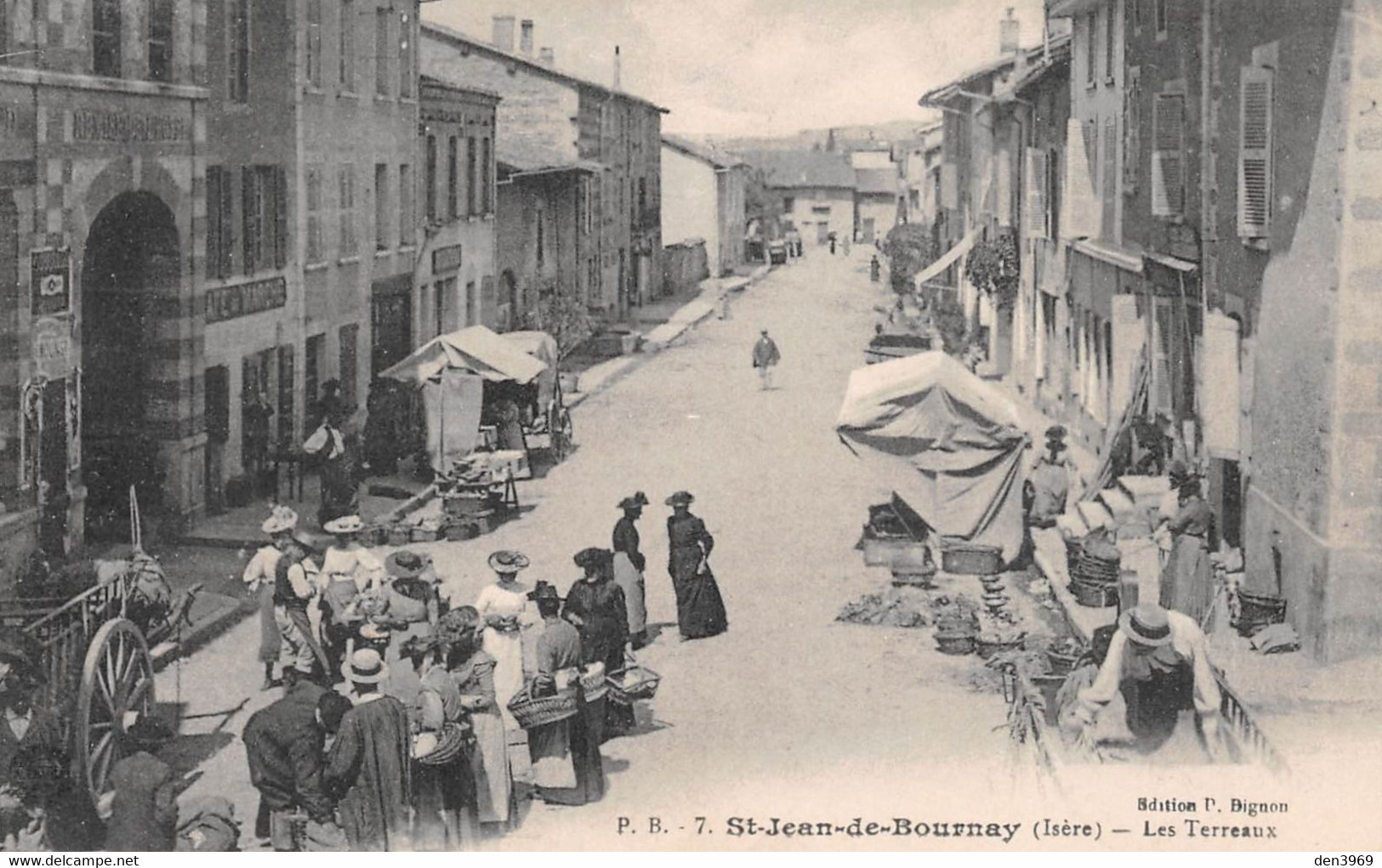 SAINT-JEAN-de-BOURNAY (Isère) - Les Terreaux - Marché