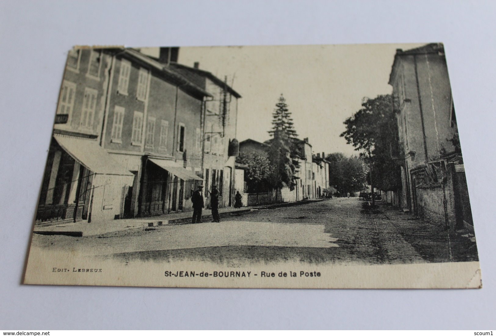 saint jean de bournay - rue de la poste