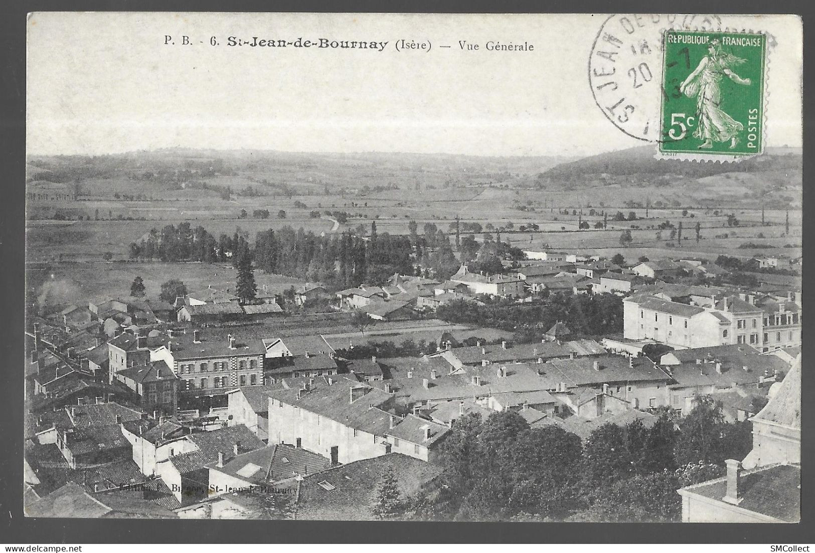 Saint Jean de Bournay, vue générale (13720)
