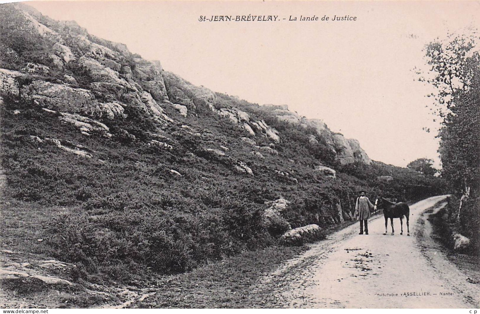 Saint Jean de Brevelay - La Lande Justice - CPA °J
