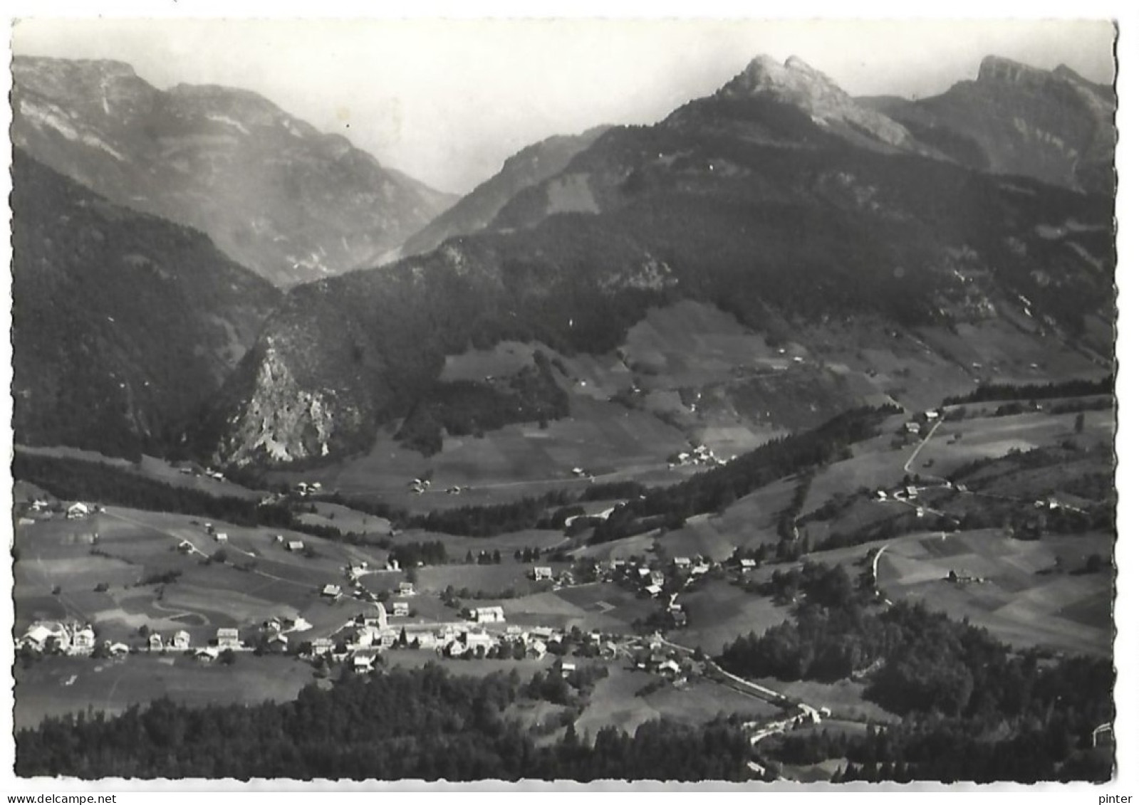 SAINT JEAN DE SIXT - Vue générale aérienne