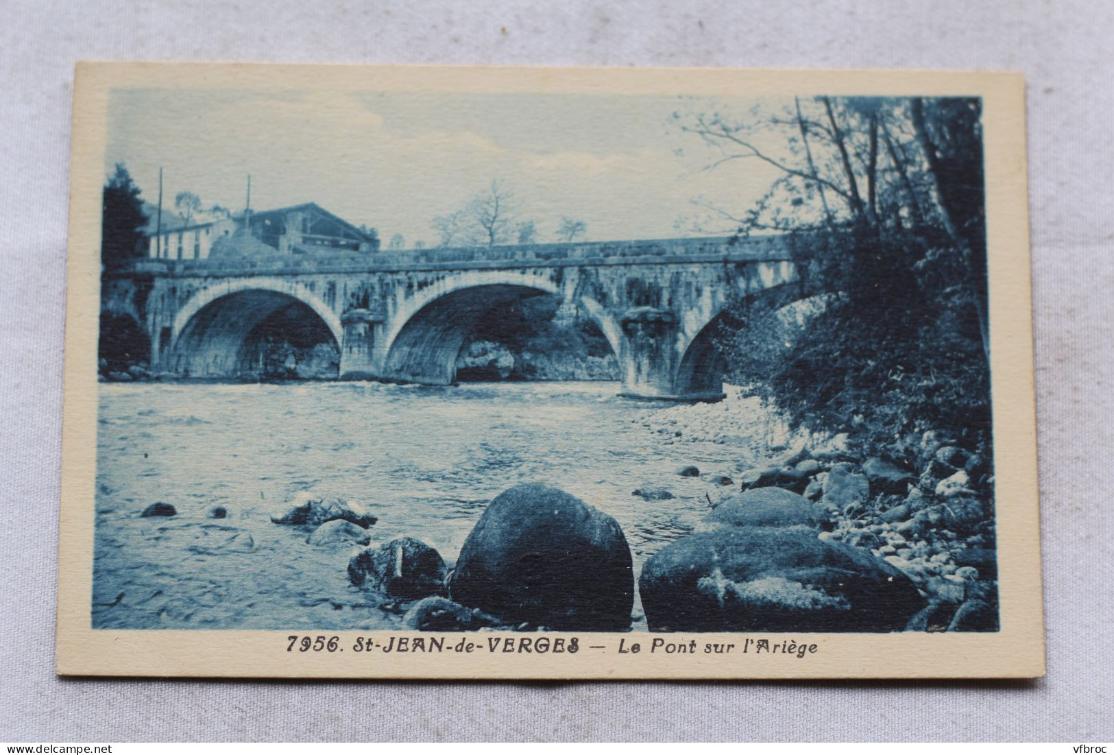 Saint Jean de Verges, le pont sur l'Ariège, Ariège 09