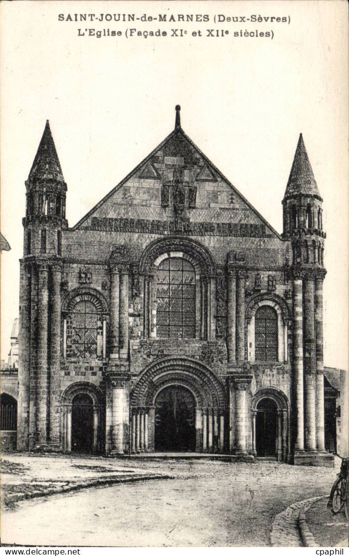 Saint Jouin de Marnes cPA L'eglise